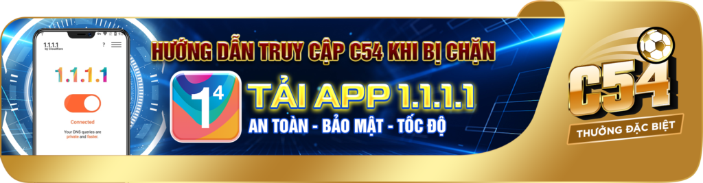 TRUY CẬP TỐT HƠN KHI BỊ CHẶN VỚI APP 1.1.1.1